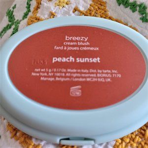 Tarte Sea Breezy Blush - Peach Sunset brand new